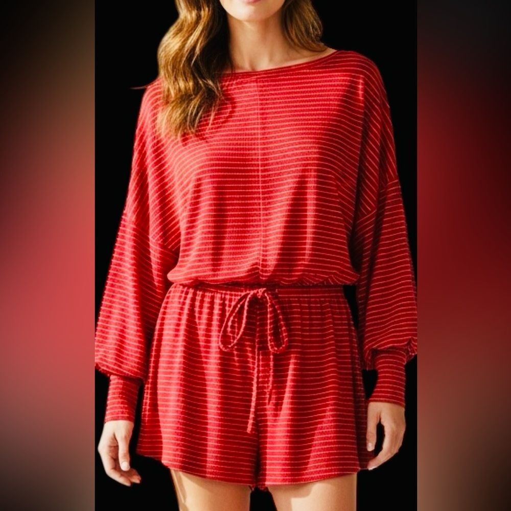 Hello Nite | Anthropologie  Romper | Weekender Lounge Wear | Oversize NWOT S